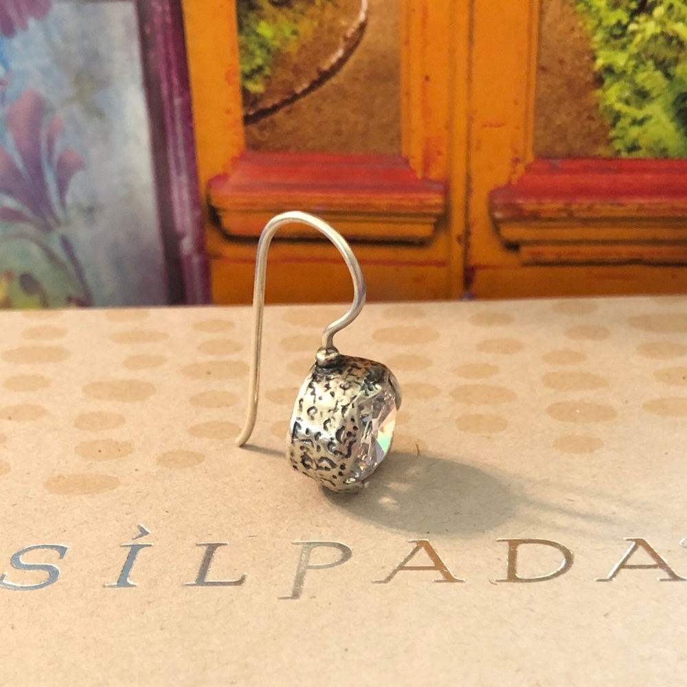 Silpada SINGLE (1) REPLACEMENT Cinema Star Cubic 
Zirconia Earring W2393 - Picture 2 of 9